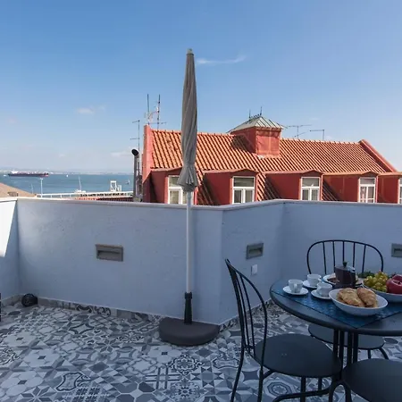 דירה Terrace & River View In Alfama *
